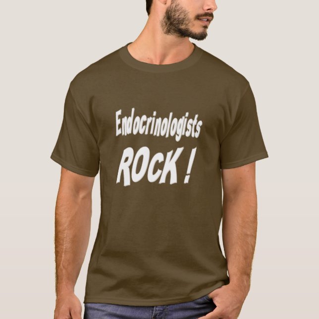 Camiseta Rocha dos endocrinologista! T-shirt (Frente)