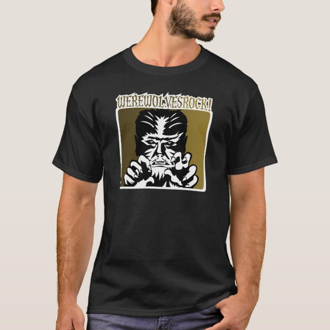 Camiseta Rocha dos homens-lobo! #2 (Frente)