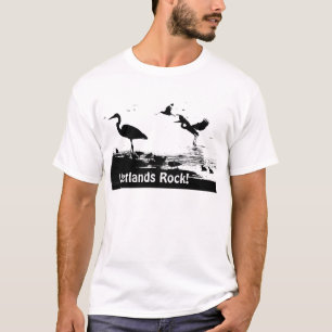 Camiseta Rocha dos pantanais! T-shirt das silhuetas