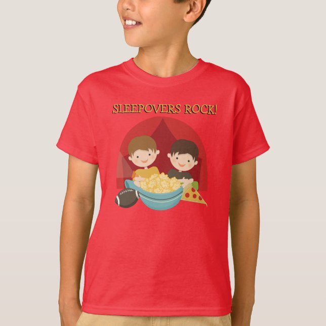 Camiseta Rocha dos Sleepovers (Frente)