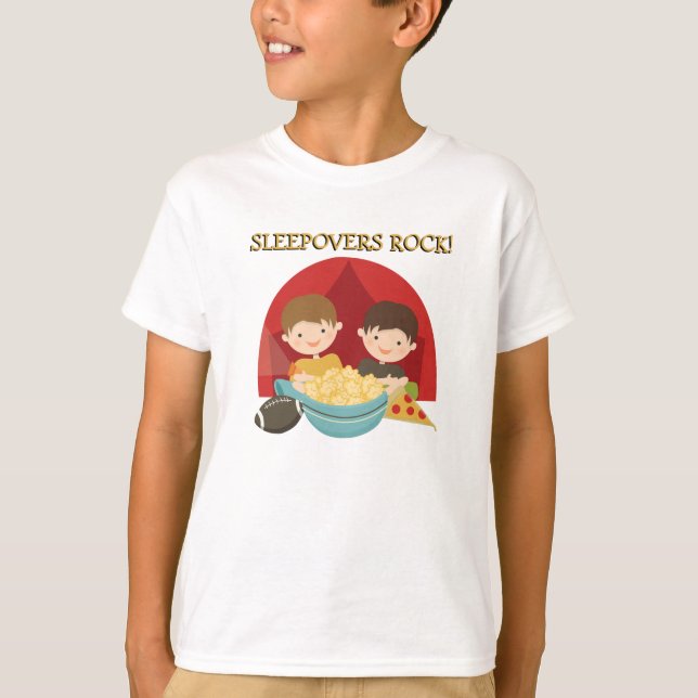 Camiseta Rocha dos Sleepovers (Frente)