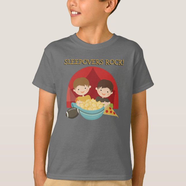 Camiseta Rocha dos Sleepovers (Frente)