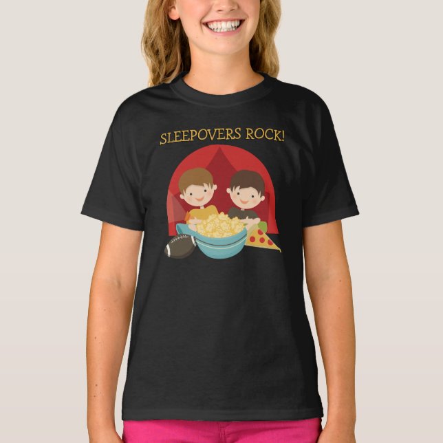Camiseta Rocha dos Sleepovers (Frente)