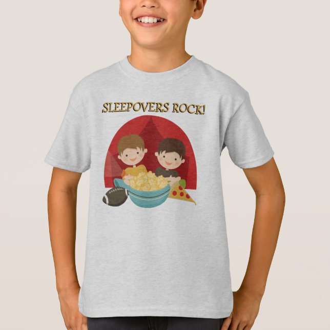 Camiseta Rocha dos Sleepovers (Frente)