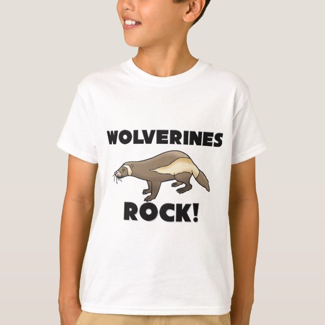 Camiseta Rocha dos Wolverines (Frente)