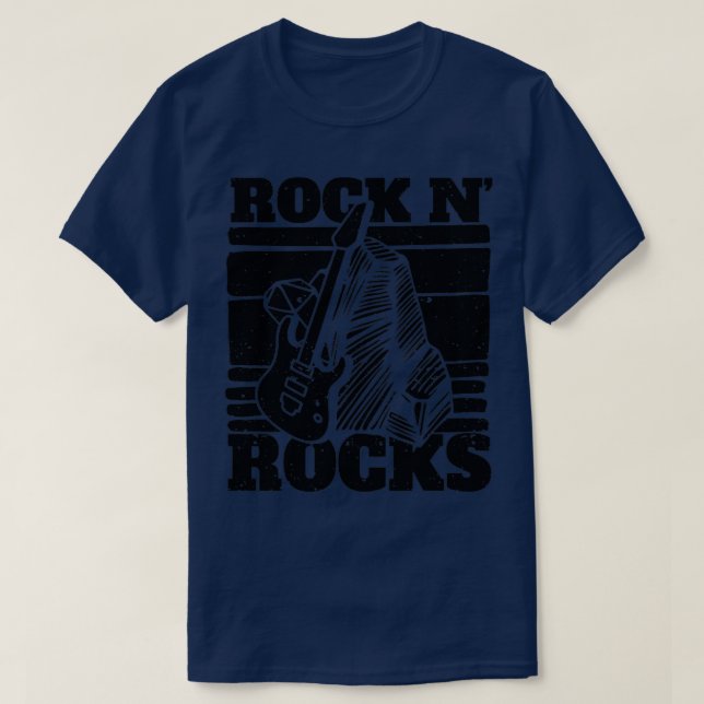 Camiseta Rocha Engraçada Caça Geóloga Rock N Rocks1 (Frente do Design)