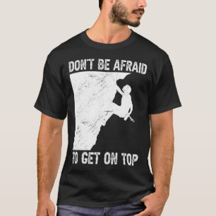 Camiseta Rocha engraçada de escalada Bouldering
