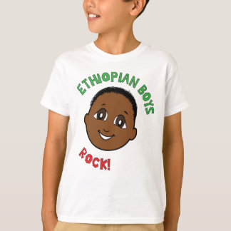Camiseta Rocha etíope dos meninos!