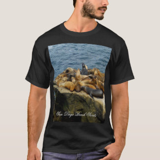 Camiseta Rocha-La Jolla do selo