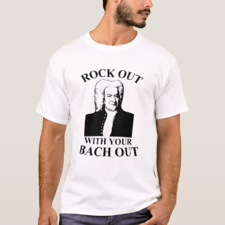 Camiseta Rocha para fora com seu Bach para fora