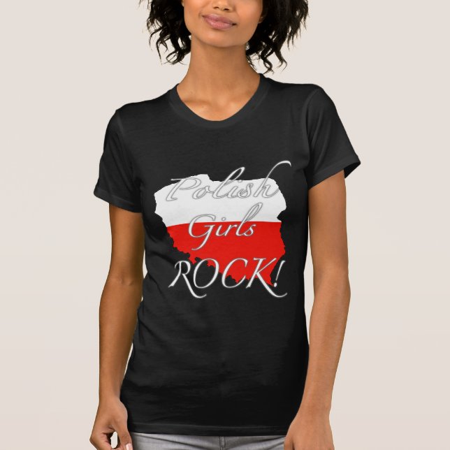 Camiseta Rocha polonesa das meninas! (Frente)
