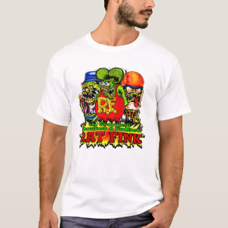 Camiseta rocha quente de rato