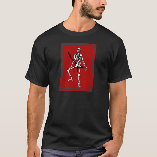 Camiseta Rocha & rolo em meus ossos (Frente)