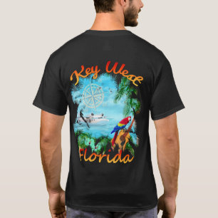 Camiseta Rocha tropical de Key West