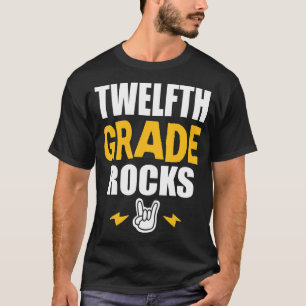 Camiseta Rochas 12 De Volta À Rua De Professores De Música
