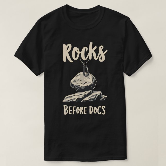 Camiseta Rochas Antes da Docs (Frente do Design)