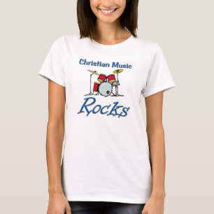 Camiseta Rochas cristãs da música