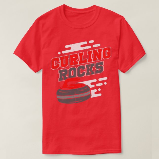 Camiseta Rochas Curling (Frente do Design)
