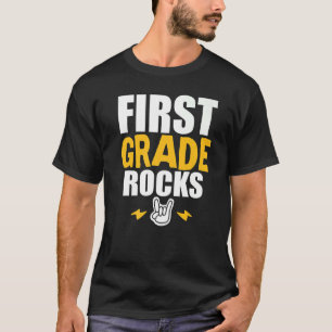 Camiseta Rochas Da Classe 1rua De Volta Ao Estudo De Profes