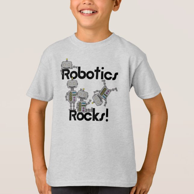 Camiseta Rochas da robótica (Frente)