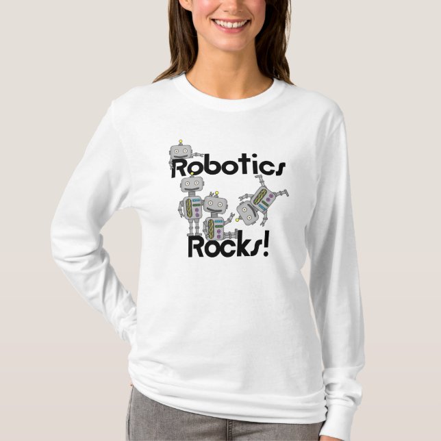 Camiseta Rochas da robótica (Frente)