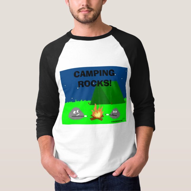 CAMISETA ROCHAS DE ACAMPAMENTO! (Frente)