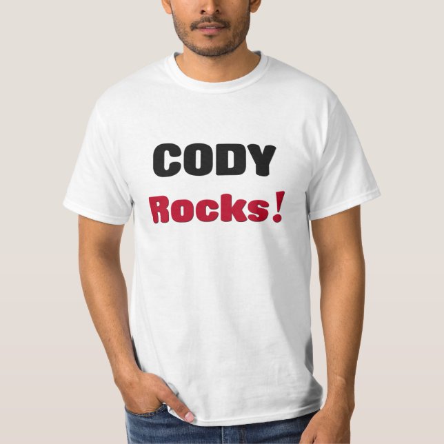 Camiseta Rochas de Cody (Frente)