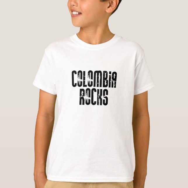 Camiseta Rochas de Colômbia (Frente)