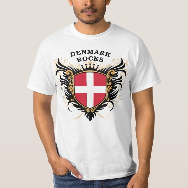 Camiseta Rochas de Dinamarca (Frente)