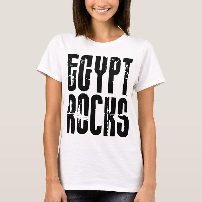 Camiseta Rochas de Egipto (Frente)