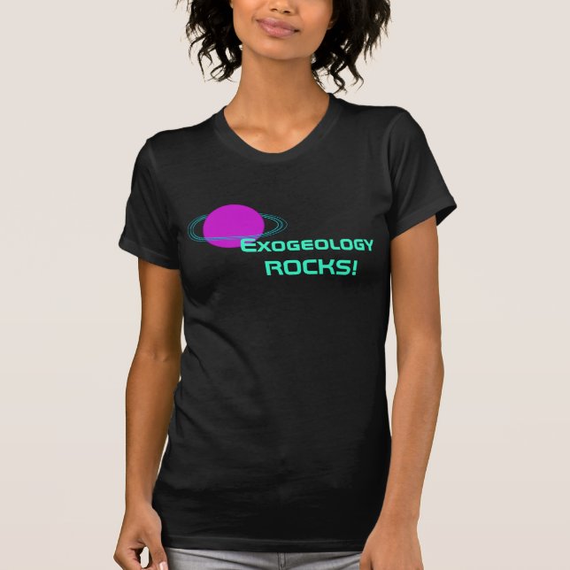 Camiseta ROCHAS de Exogeology! (Frente)
