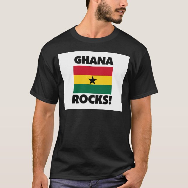Camiseta Rochas de Ghana (Frente)