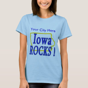 Camiseta Rochas de Iowa!