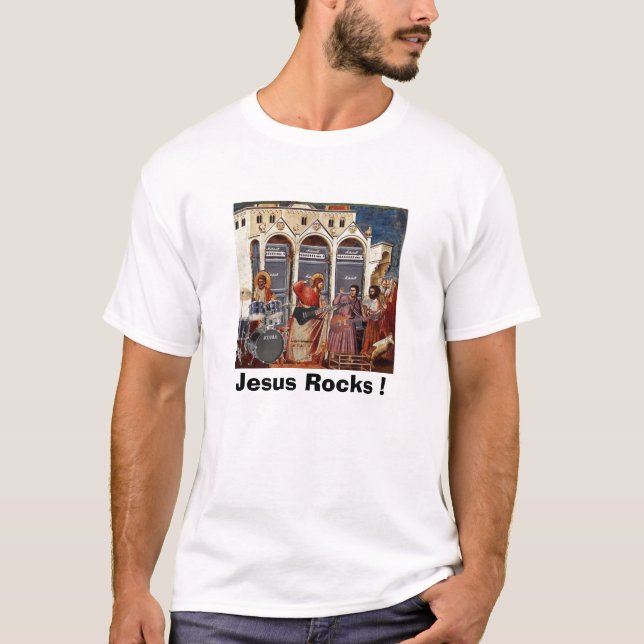 Camiseta Rochas de Jesus! (Frente)