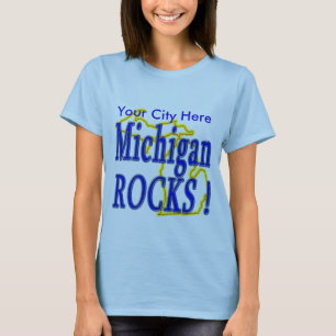 Camiseta Rochas de Michigan!