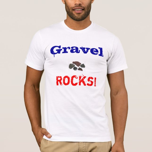 Camiseta Rochas de Mike Gravel! (Frente)