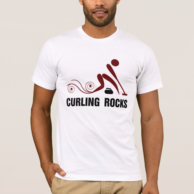 Camiseta Rochas de ondulação (Frente)