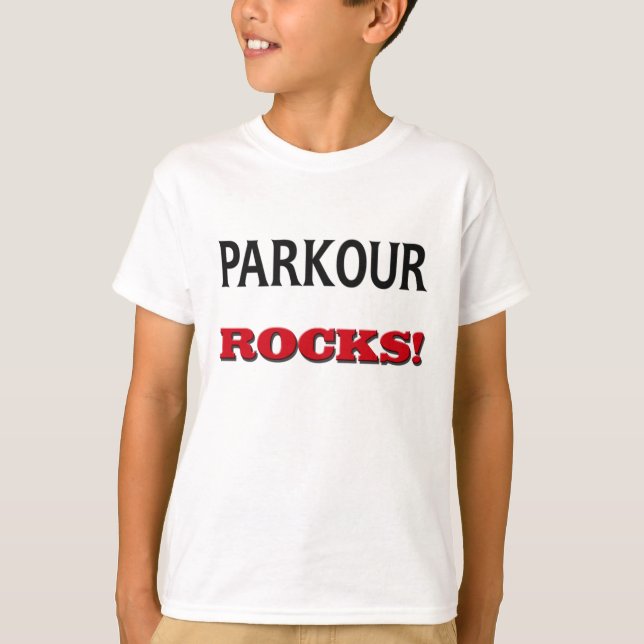 Camiseta Rochas de Parkour (Frente)