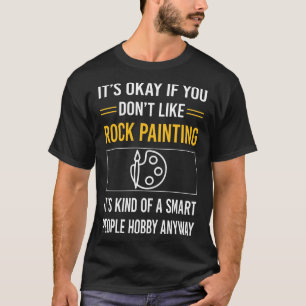Camiseta Rochas de Pintura do Smart Pessoas Rock