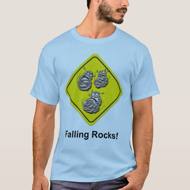 Camiseta Rochas de queda! (Frente)
