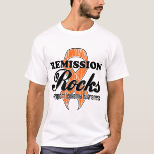 Camiseta Rochas de Remissão - Consciência da Leucemia