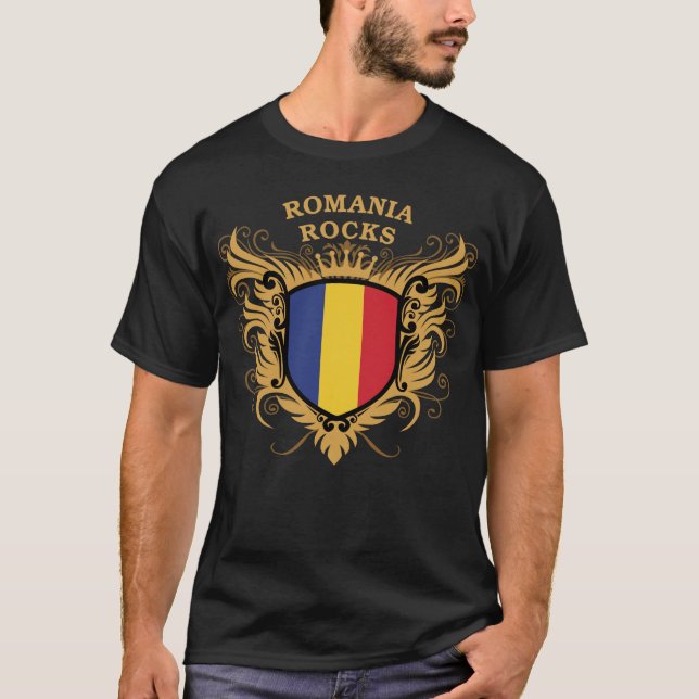 Camiseta Rochas de Romania (Frente)