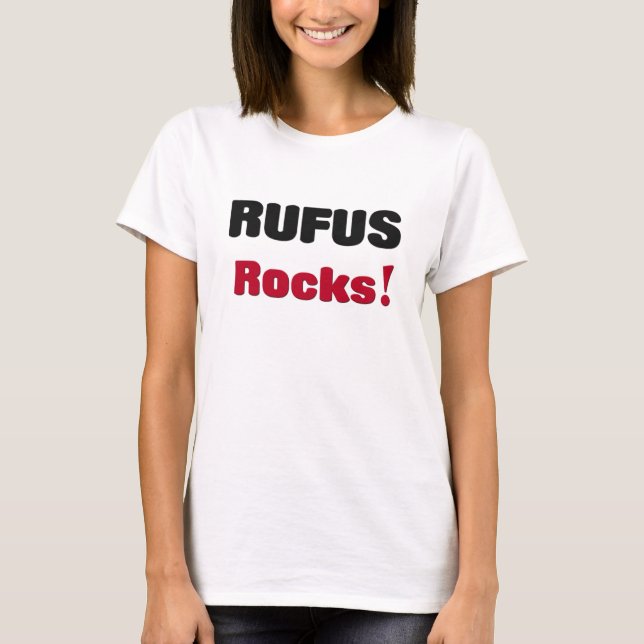 Camiseta Rochas de Rufus (Frente)