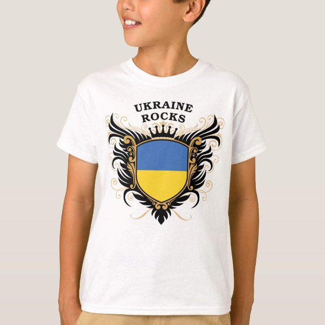 Camiseta Rochas de Ucrânia (Frente)