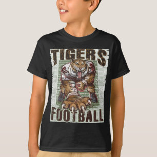 Camiseta Rochas do futebol dos tigres por estúdios de Mudge