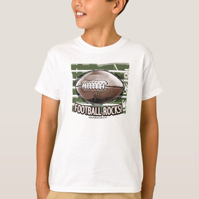 Camiseta Rochas do futebol! T-shirt (Frente)
