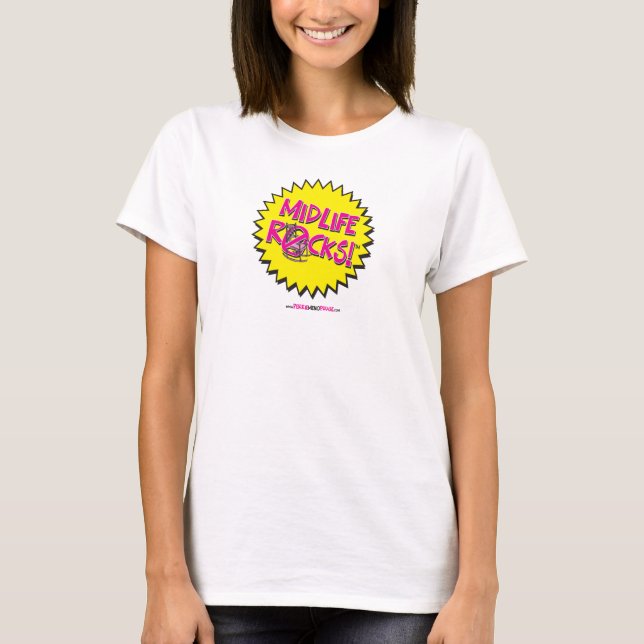 Camiseta ROCHAS DO MIDLIFE! T-shirt (Frente)