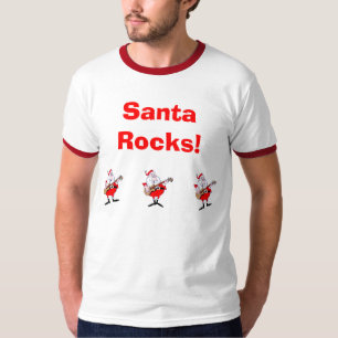 Camiseta Rochas do papai noel!