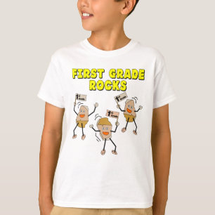 Camiseta Rochas do primeiro grau