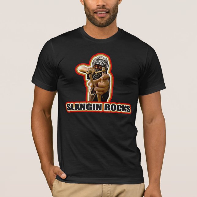 Camiseta rochas do slangin (Frente)